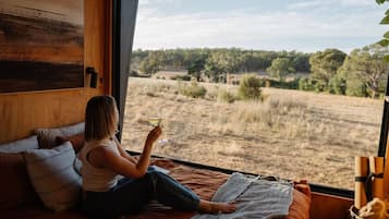 1 makuuhuone, vuodevaatteet