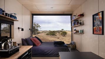 1 bedroom, desk, travel cot, free WiFi
