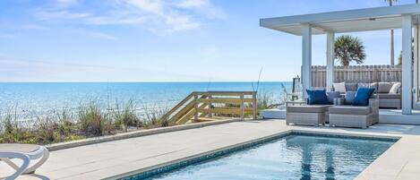 Una piscina climatizada