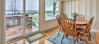 Waterfront East China Home w/ Dock & Patio!