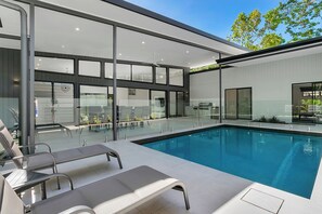 Piscine chauffée