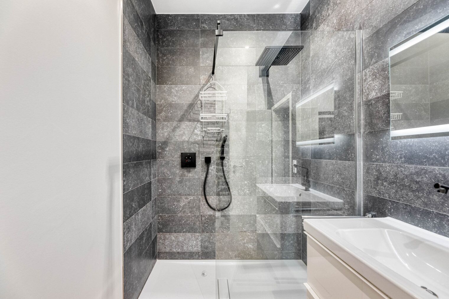 Hair dryer, towels