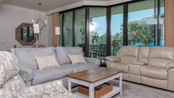 Apartment, 2 Schlafzimmer | Wohnbereich