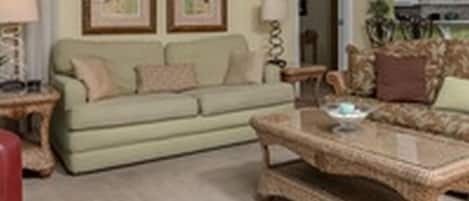 콘도, 침실 3개 | 거실 공간