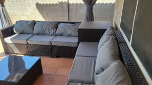 Terrace/patio - Gated family-friendly 3 beds near big events venues (Phoenix)