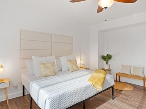 5 bedrooms, iron/ironing board, travel crib, free WiFi