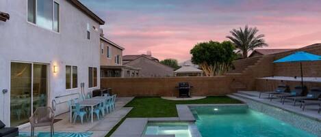 Alberca al aire libre