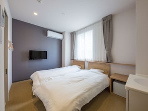 Wifi gratis y ropa de cama