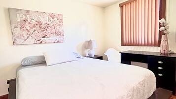 5 slaapkamers, beddengoed