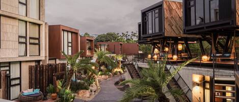 Façade de l’hébergement