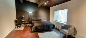 Modern 2,000+ sf house. Sauna + Parking! 5 mins from airport.