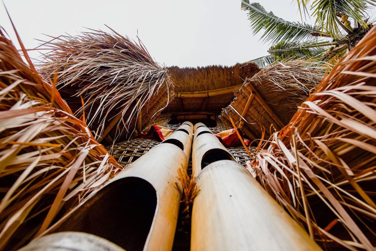 Bamboo Birdsnest Level 1 Sleeping Pod | 1 bedroom, individually decorated, individually furnished, free WiFi