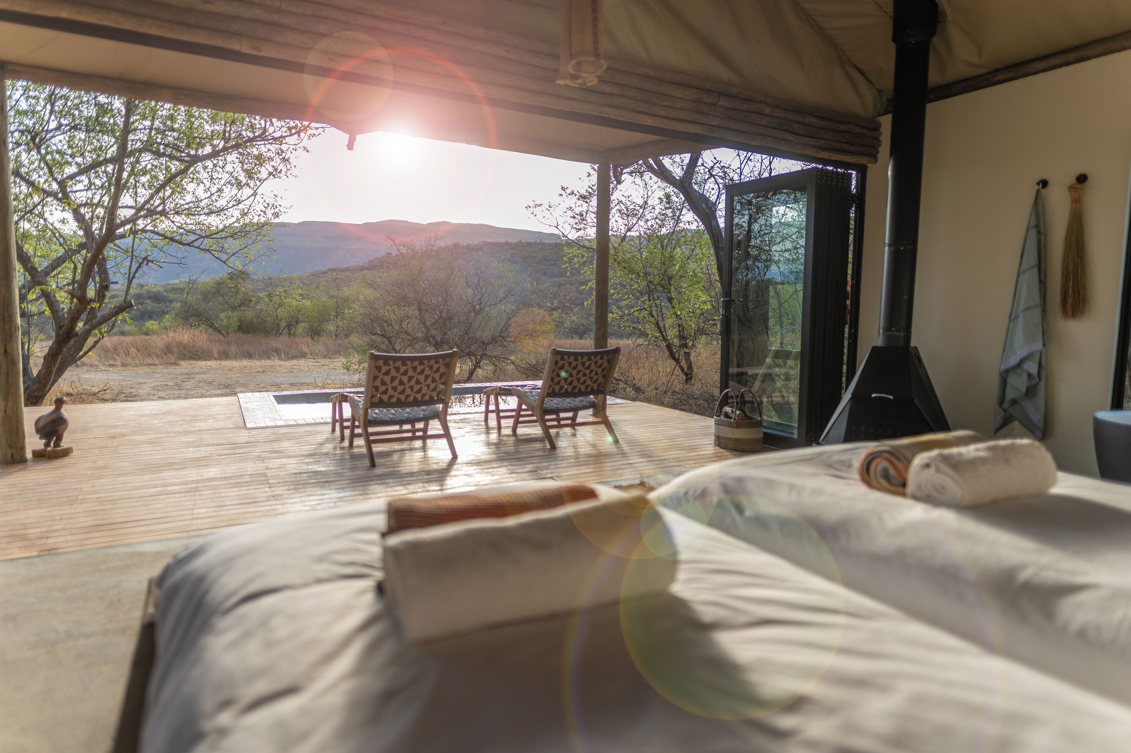 スーペリア テント | 部屋からの景観