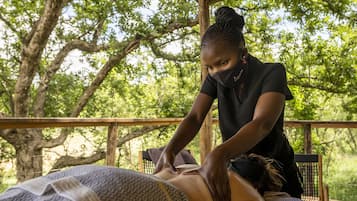 Soins corporels, soins d'aromathérapie, massages aux pierres chaudes