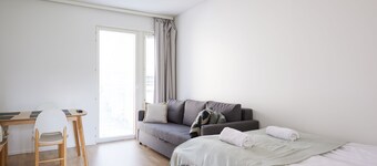 Center located new apartment, very close to bus station