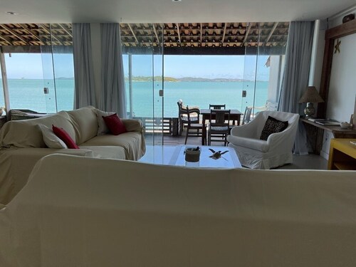 Sea view house in Búzios in an environmental preservation area.