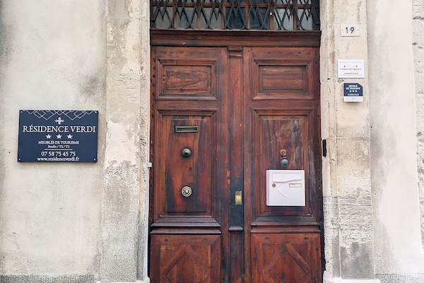 Fachada de la propiedad