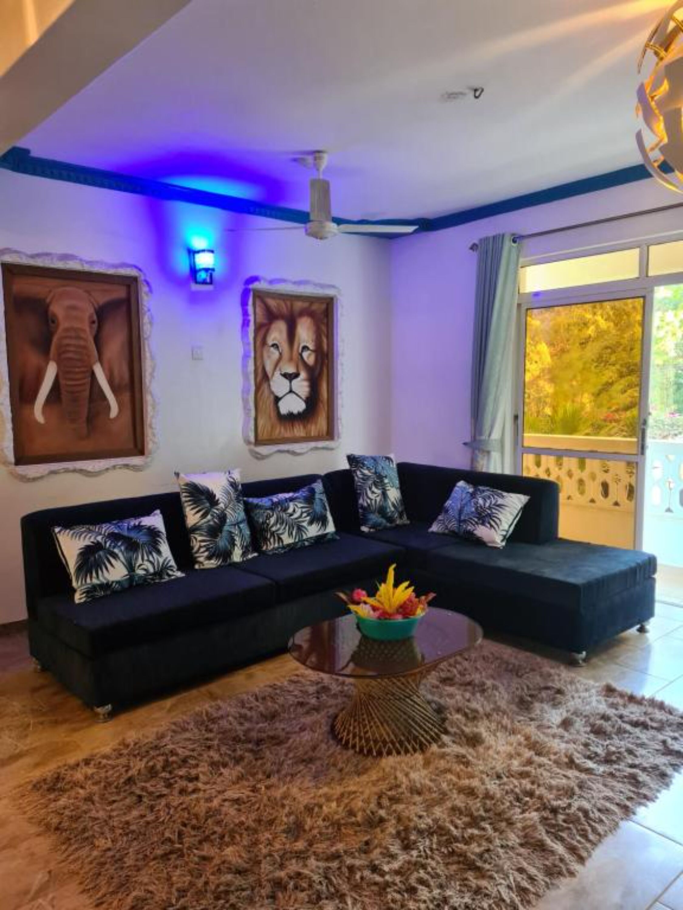 Villa Standard | Area soggiorno | TV a schermo piatto