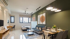 Signature studio | Uitzicht op de stad