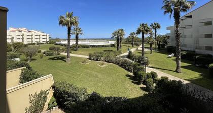 3-room apt with pool, parking, pets allowed, Saint-Cyprien