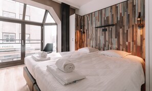 Comfort Twin Room | Desk, free WiFi, bed sheets, wheelchair access - Hotel Cavalli (Blankenberge)