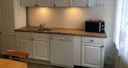 Romantic vacation home with beautiful roof terrace with river view, garden, barbecue