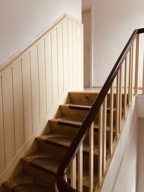 Interior - Romantic vacation home with beautiful roof terrace with river view, garden, barbecue (Walkenried)