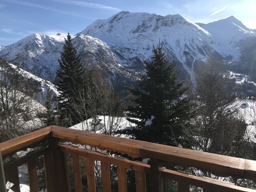 CHALET Exceptional view at the foot of the slopes at 1860m Orcières Merlette