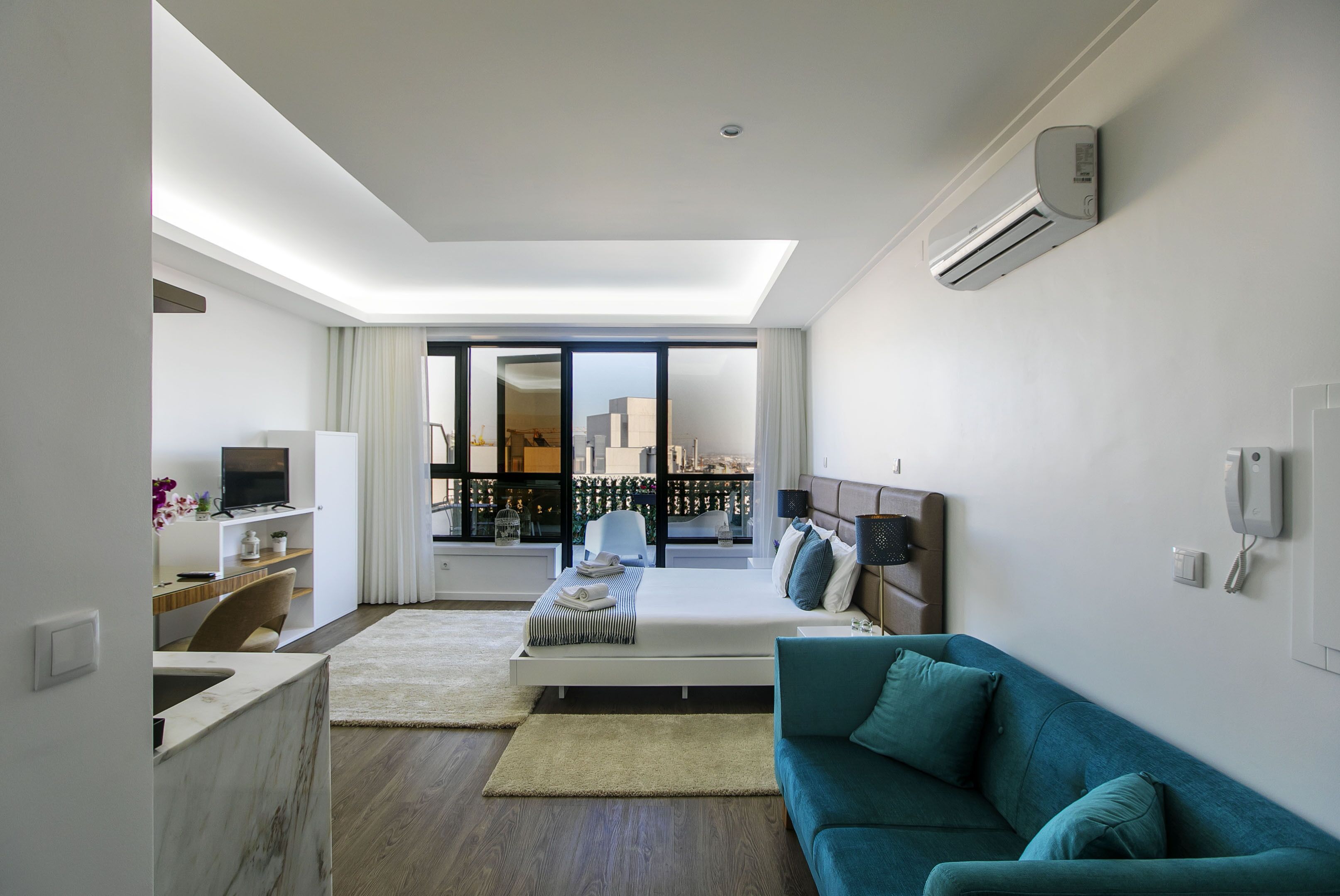 Apartamento | Wi-Fi de cortesia, roupa de cama