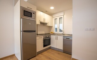 Refrigerador, microondas, lavavajillas, tostadora