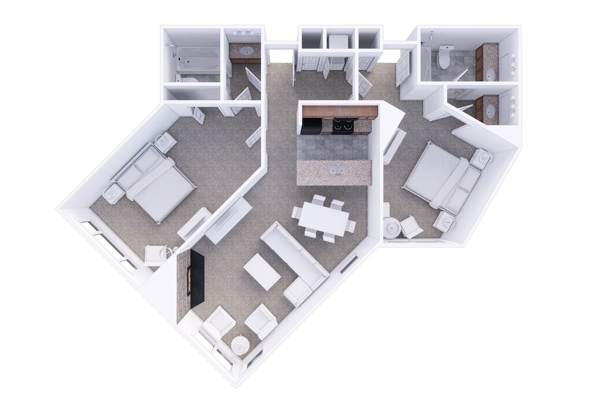 Villa familiale | 2 chambres, fer et planche Ă repasser, accĂšs au Wi-Fi (inclus)
