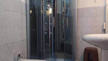 Shower, hair dryer, bidet