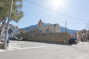 Parkering på området