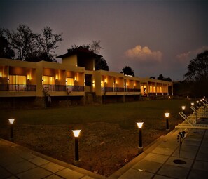 Voorkant van accommodatie