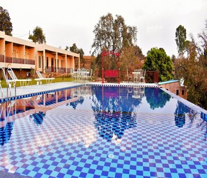 Overnatningsstedets facade