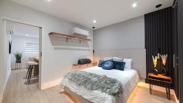 1 bedroom, iron/ironing board, travel crib, free WiFi