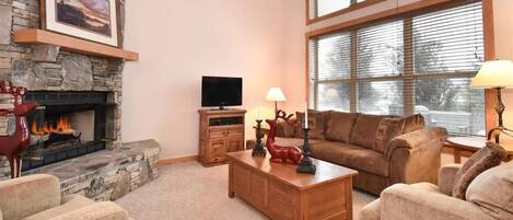 Appart'hôtel, 4 chambres | Coin séjour