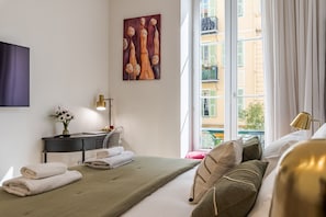 2 chambres, accès au Wi-Fi (inclus), literie fournie