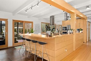 Fridge, microwave, oven, stovetop - The LUXE Of Peoria! 6000sqf! Unbelievable pool! (Peoria)