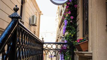 Entrada de la propiedad