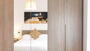 Superior Apartment | Down comforters, memory foam beds, minibar, individually decorated