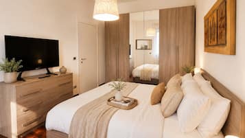Down comforters, memory foam beds, minibar, individually decorated