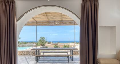 Large villa (2 apt) with pool & rooftop jacuzzi
