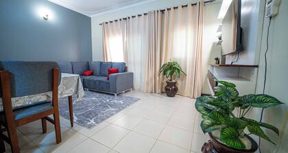 Cozy 1-Bed Apartment 55" HD LED TV with Netflix, Kitchen, Hot Shower.