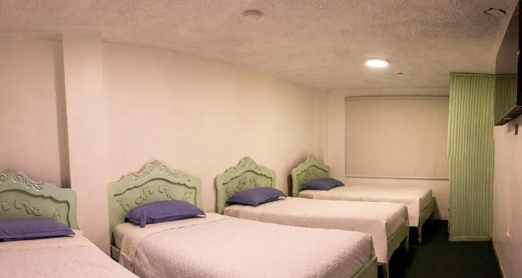 Blackout curtains, free WiFi, bed sheets