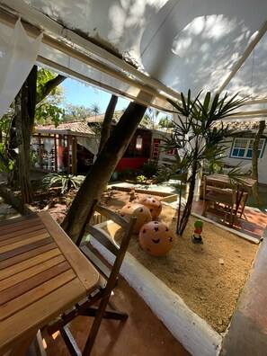 Área para banquetes al aire libre