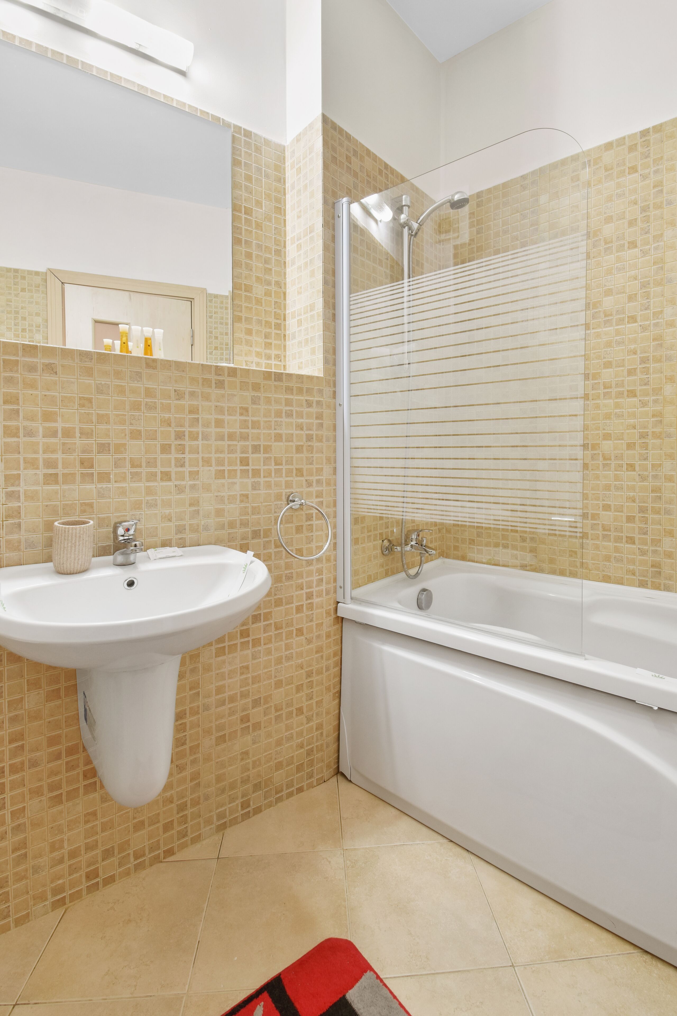 Family Apartment | Bathroom | Hair dryer, towels