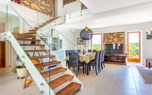 Dining - Villa Aura - Historical country house renovated and with modern furniture (Dobrinj)