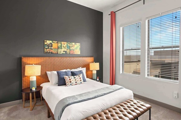 1 habitación, tabla de planchar con plancha, wifi y ropa de cama 