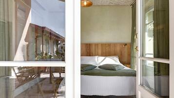 1 chambre, lit parapluie, Wi-Fi gratuit, draps fournis